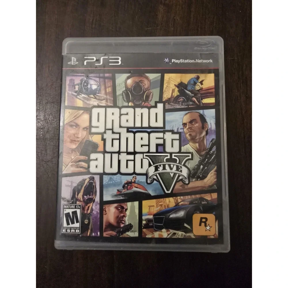 Grand Theft Auto‎ V 5 GTA V (Playstation 3 PS3) CIB Complete with Map